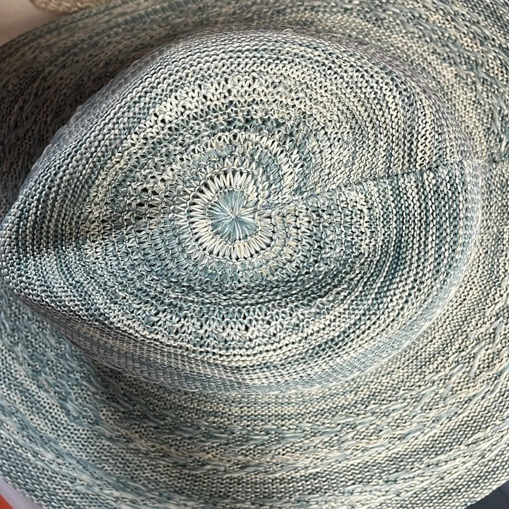 Free People Packable Hat Elegant Blue Women's Sun Hat
